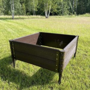 Грядка из ДПК 700x700х300 мм, толщина доски: 25 мм (3)